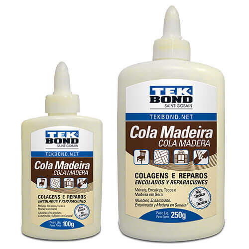 Cola amarela para madeira 